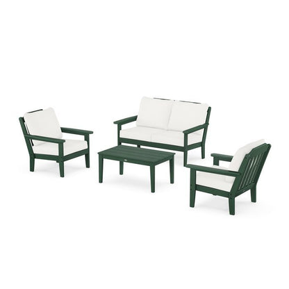 Country Living 4-Piece Deep Seating Set with Loveseat
