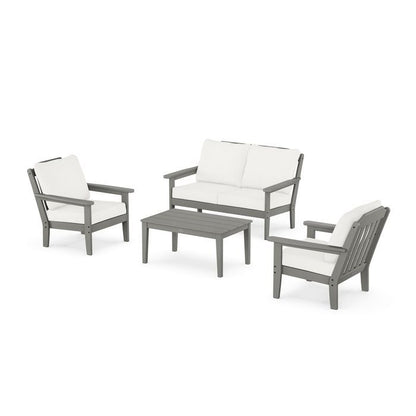Country Living 4-Piece Deep Seating Set with Loveseat