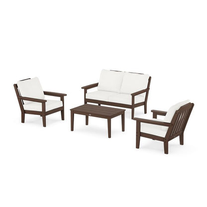 Country Living 4-Piece Deep Seating Set with Loveseat