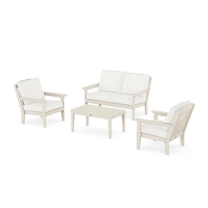 Country Living 4-Piece Deep Seating Set with Loveseat