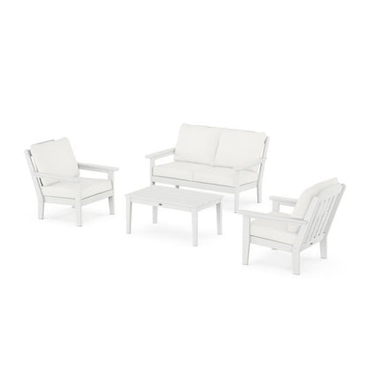 Country Living 4-Piece Deep Seating Set with Loveseat