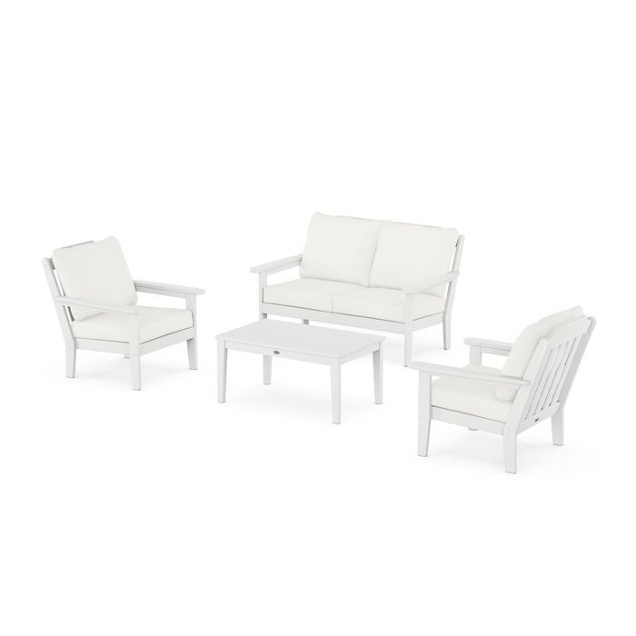 Country Living 4-Piece Deep Seating Set with Loveseat