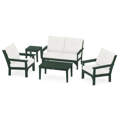 Vineyard 5-Piece Deep Seating Set