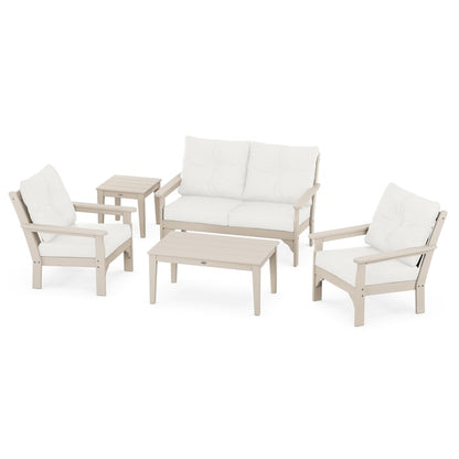 Vineyard 5-Piece Deep Seating Set