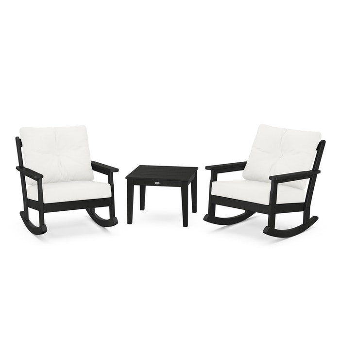 Vineyard 3-Piece Deep Seating Rocking Chair Set