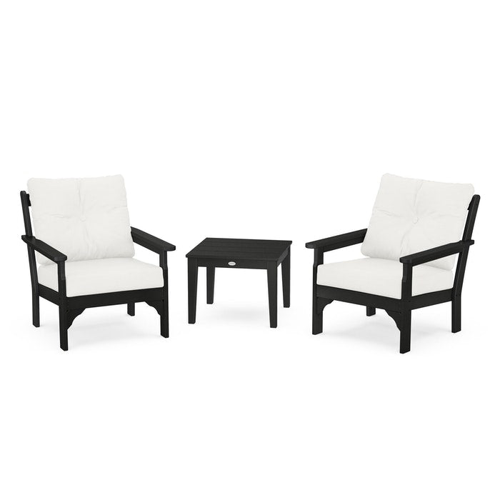 Vineyard 3-Piece Deep Seating Set