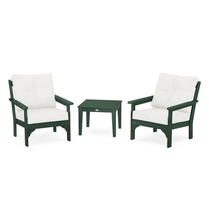 Vineyard 3-Piece Deep Seating Set