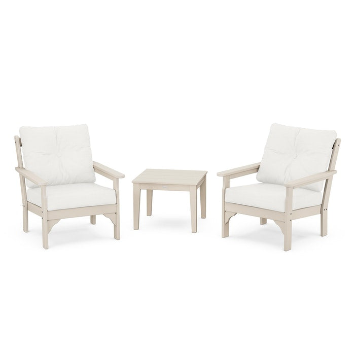 Vineyard 3-Piece Deep Seating Set