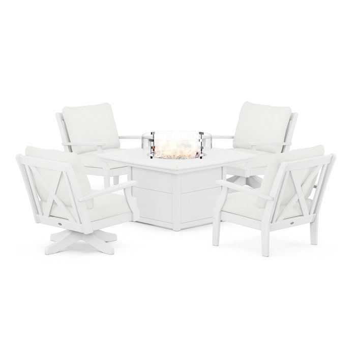 Braxton 5-Piece Deep Seating Set with Fire Table