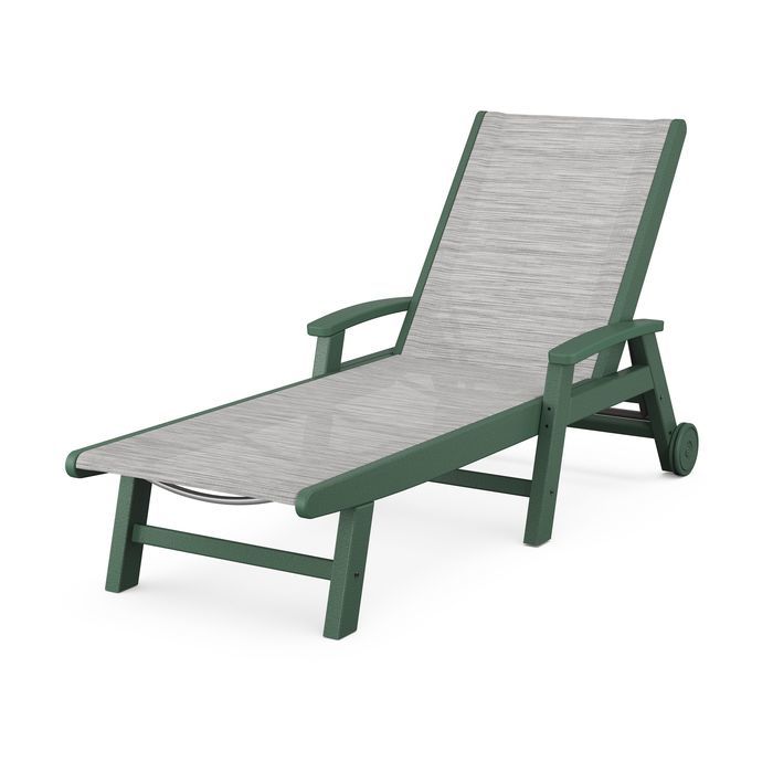 Coastal Chaise with Wheels