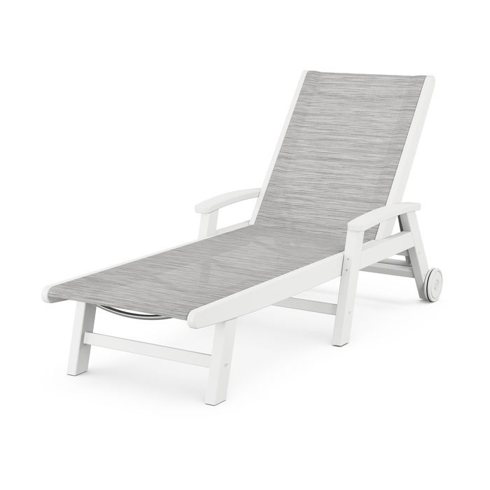 Coastal Chaise with Wheels