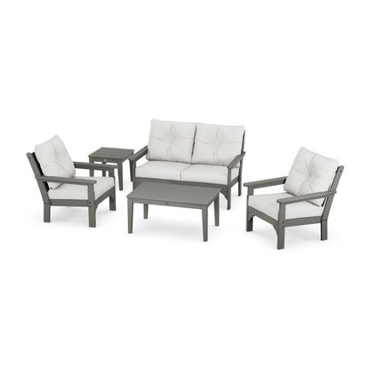 Vineyard 5-Piece Deep Seating Set