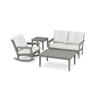 Vineyard 4-Piece Deep Seating Rocking Chair Set