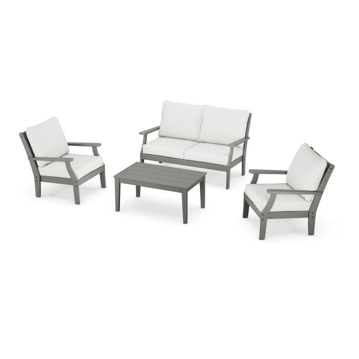 Braxton 4-Piece Deep Seating Chair Set