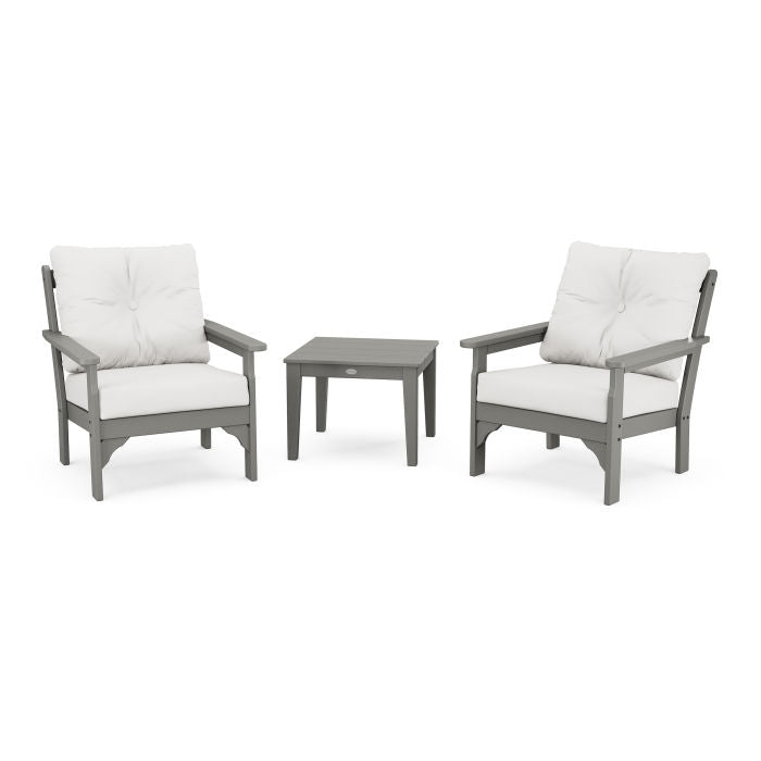 Vineyard 3-Piece Deep Seating Set