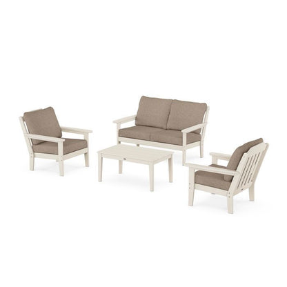 Country Living 4-Piece Deep Seating Set with Loveseat