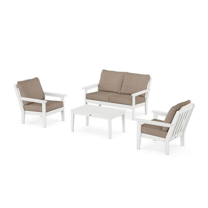 Country Living 4-Piece Deep Seating Set with Loveseat