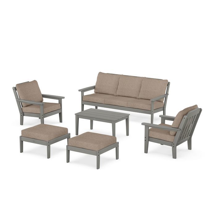 Country Living 6-Piece Lounge Sofa Set