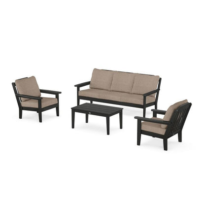 Country Living 4-Piece Deep Seating Set with Sofa