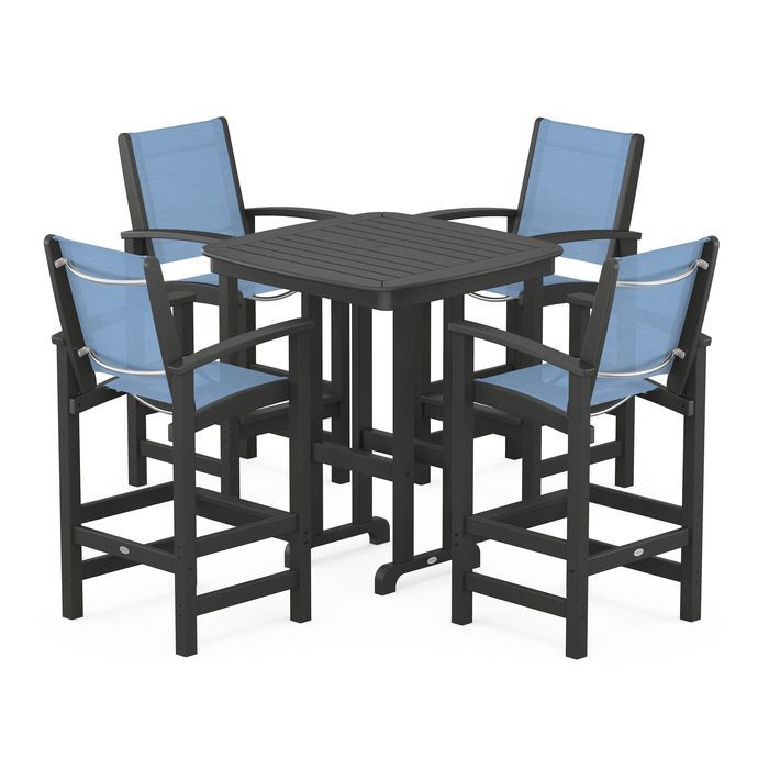 Coastal 5-Piece Bar Set