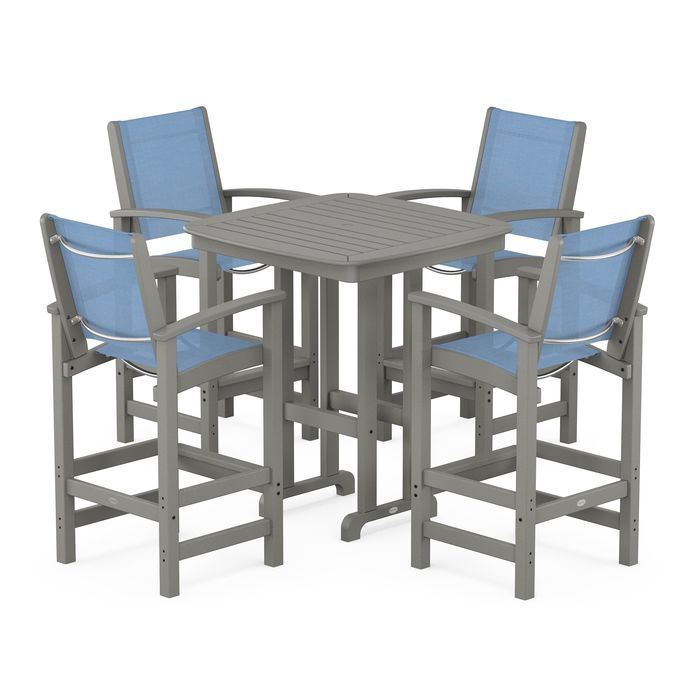 Coastal 5-Piece Bar Set