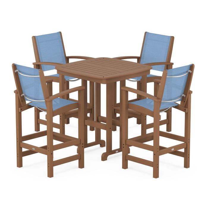 Coastal 5-Piece Bar Set