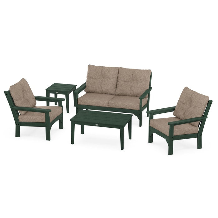 Vineyard 5-Piece Deep Seating Set