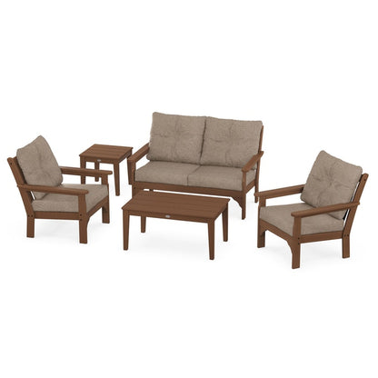 Vineyard 5-Piece Deep Seating Set