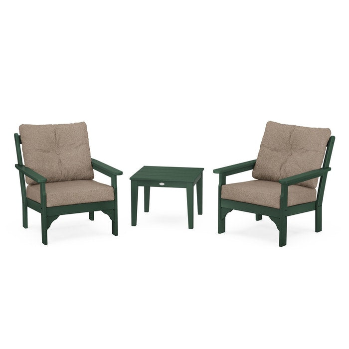 Vineyard 3-Piece Deep Seating Set