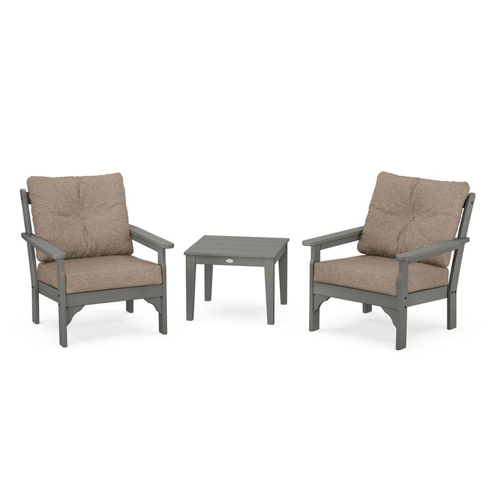 Vineyard 3-Piece Deep Seating Set