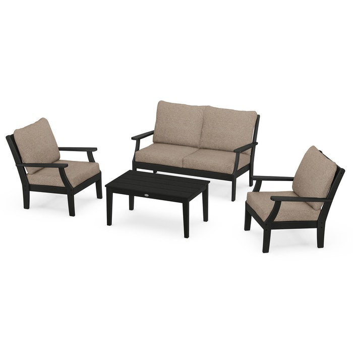 Braxton 4-Piece Deep Seating Chair Set