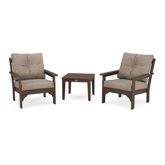 Vineyard 3-Piece Deep Seating Set