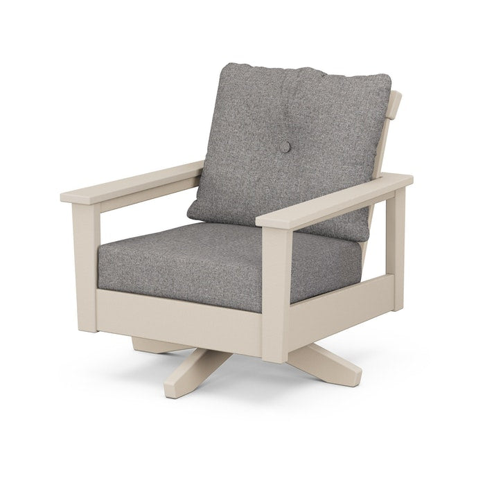 Prescott Deep Seating Swivel Chair