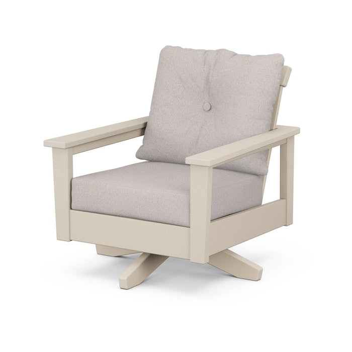 Prescott Deep Seating Swivel Chair