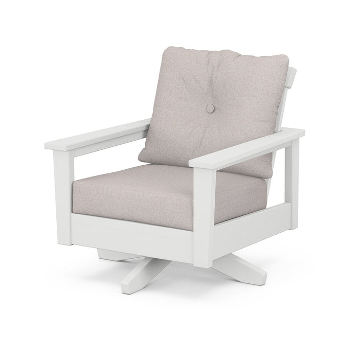 Prescott Deep Seating Swivel Chair