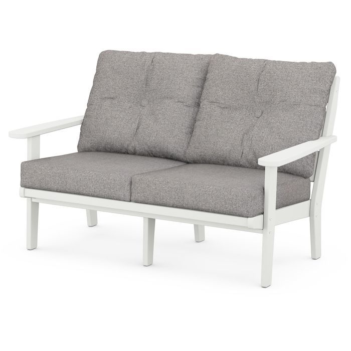 Lakeside Deep Seating Loveseat in Vintage Finish