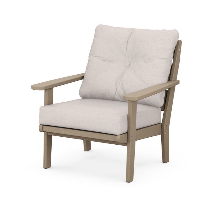 Lakeside Deep Seating Chair in Vintage Finish