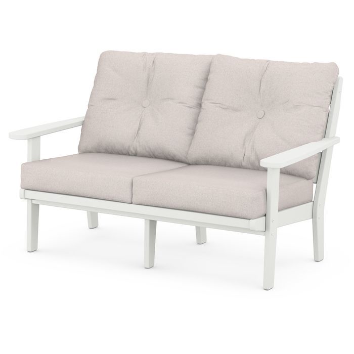 Lakeside Deep Seating Loveseat in Vintage Finish