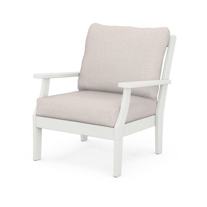 Braxton Deep Seating Chair in Vintage Finish