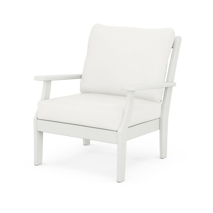 Braxton Deep Seating Chair in Vintage Finish