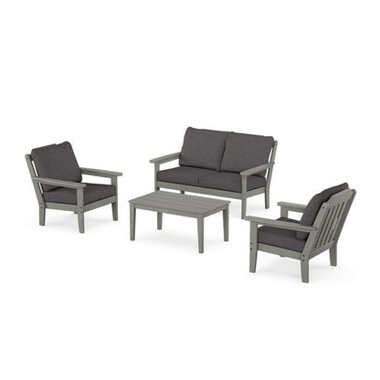 Country Living 4-Piece Deep Seating Set with Loveseat