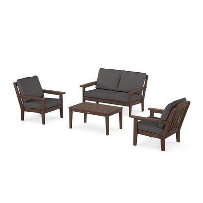 Country Living 4-Piece Deep Seating Set with Loveseat