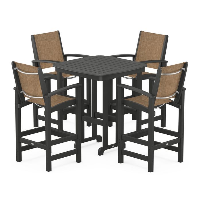 Coastal 5-Piece Bar Set