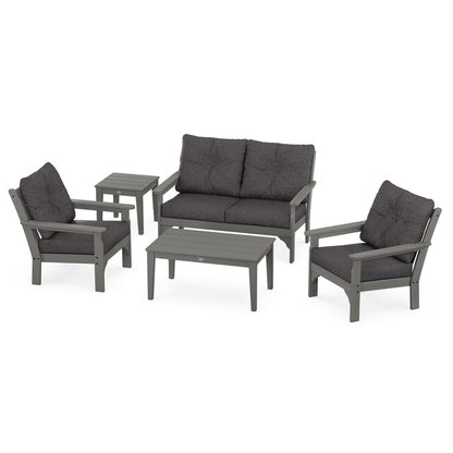 Vineyard 5-Piece Deep Seating Set