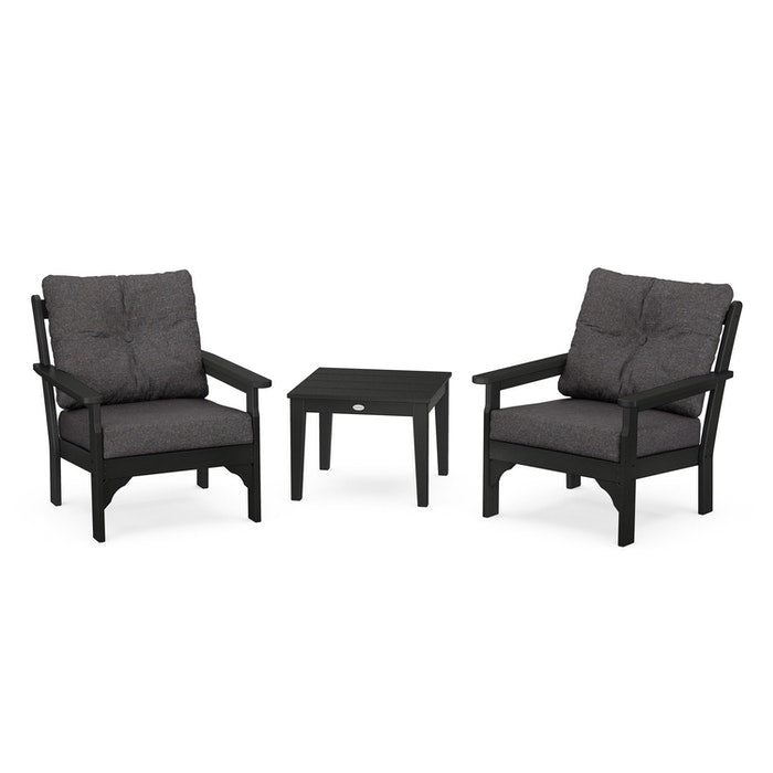 Vineyard 3-Piece Deep Seating Set