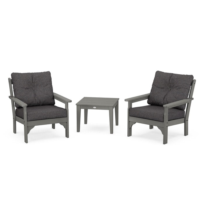 Vineyard 3-Piece Deep Seating Set