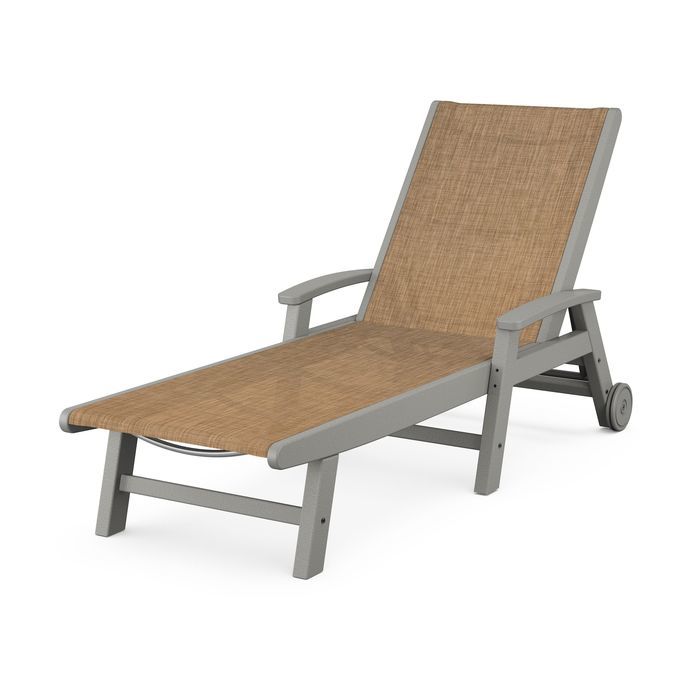 Coastal Chaise with Wheels