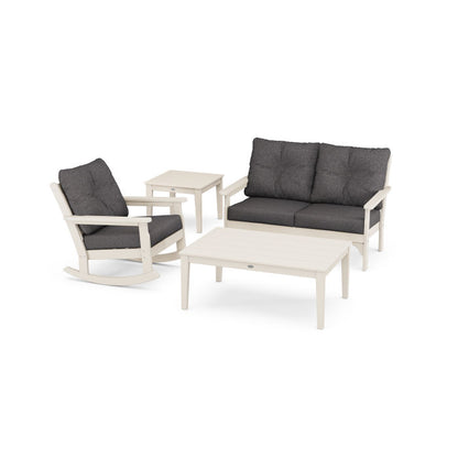 Vineyard 4-Piece Deep Seating Rocking Chair Set