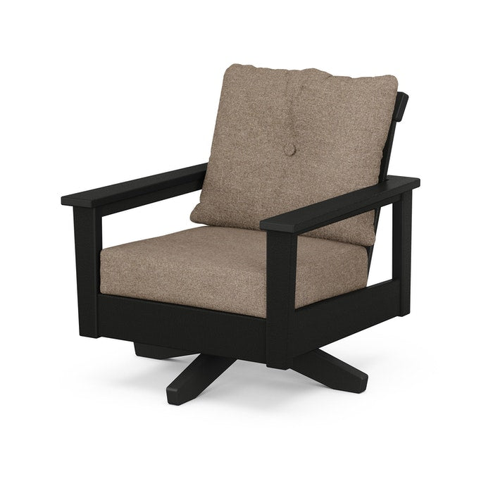 Prescott Deep Seating Swivel Chair