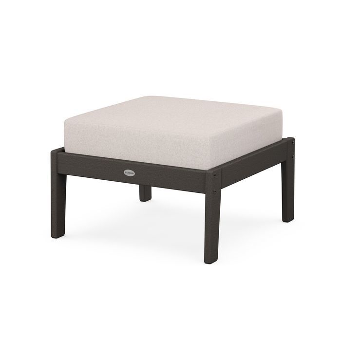 Deep Seating Ottoman in Vintage Finish